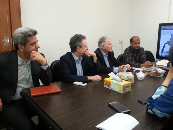 برگزاری نشست تخصصی بخش gis سازمان فاوا شهرداری بندر بوشهر با شرکت AIT اتریش و مگفا در راستای شهر هوشمند