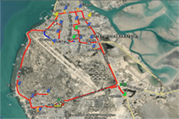 فیبر نوری, سازمان فناوری اطلاعات و ارتباطات شهرداری بندر بوشهر