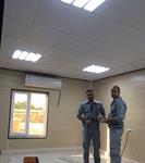 داکت کشی اتاق های جدید شهرداری