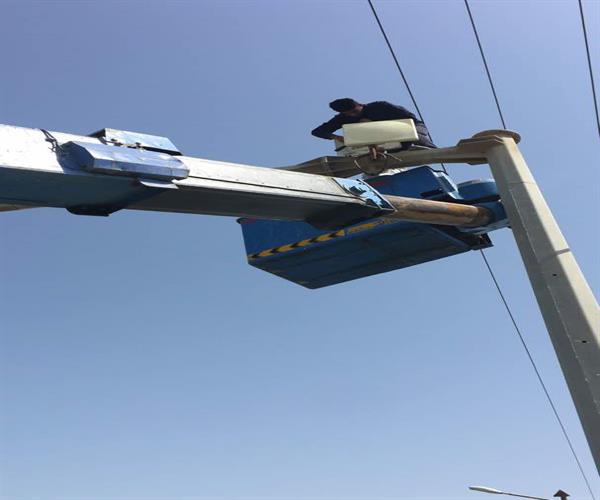 نصب دوربین های کنترل سرعت - بلوار امام علی