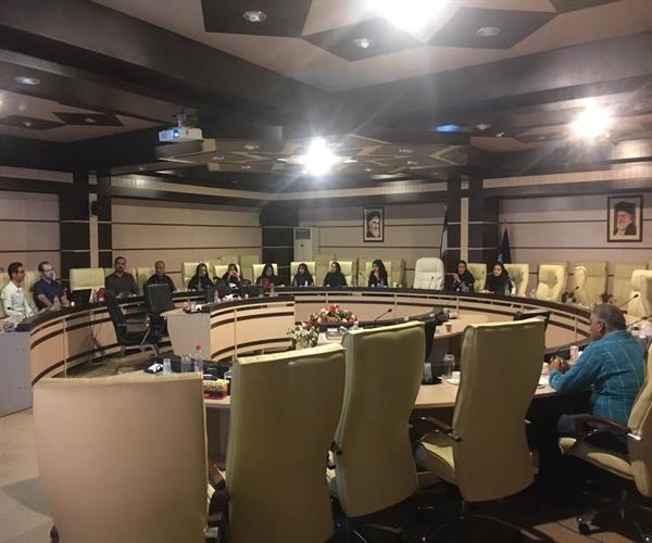 جلسه آموزشی اتوماسیون اداری پرگار با حضور همکاران شهرداری مرکزی توسط سازمان فاوا